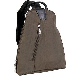 Baggalini Gray backpack/sling.